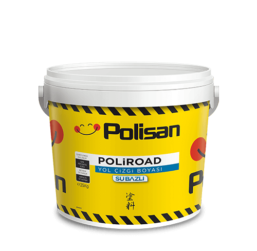 Poliroad Yol Çizgi Boyası Su Bazlı